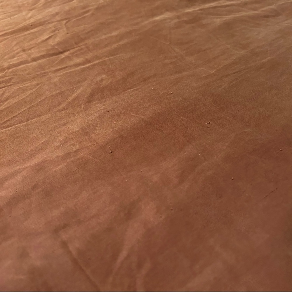 Eucalypso Home Terracotta Heavenly Duvet Cover & Silky Pillowcase Set - Picture 7 of 7